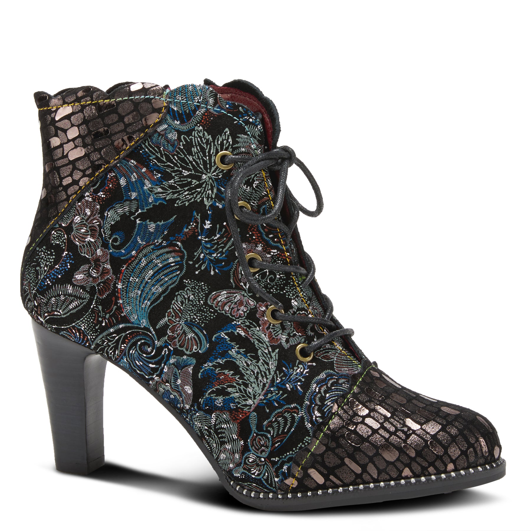 GLITTERAIL BOOTIE by L'ARTISTE – Spring Step Shoes