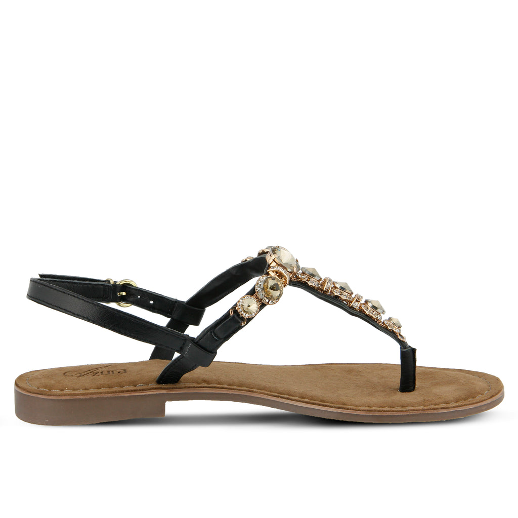 BLACK MALAYSIA  SANDAL  by AZURA Spring Step Shoes