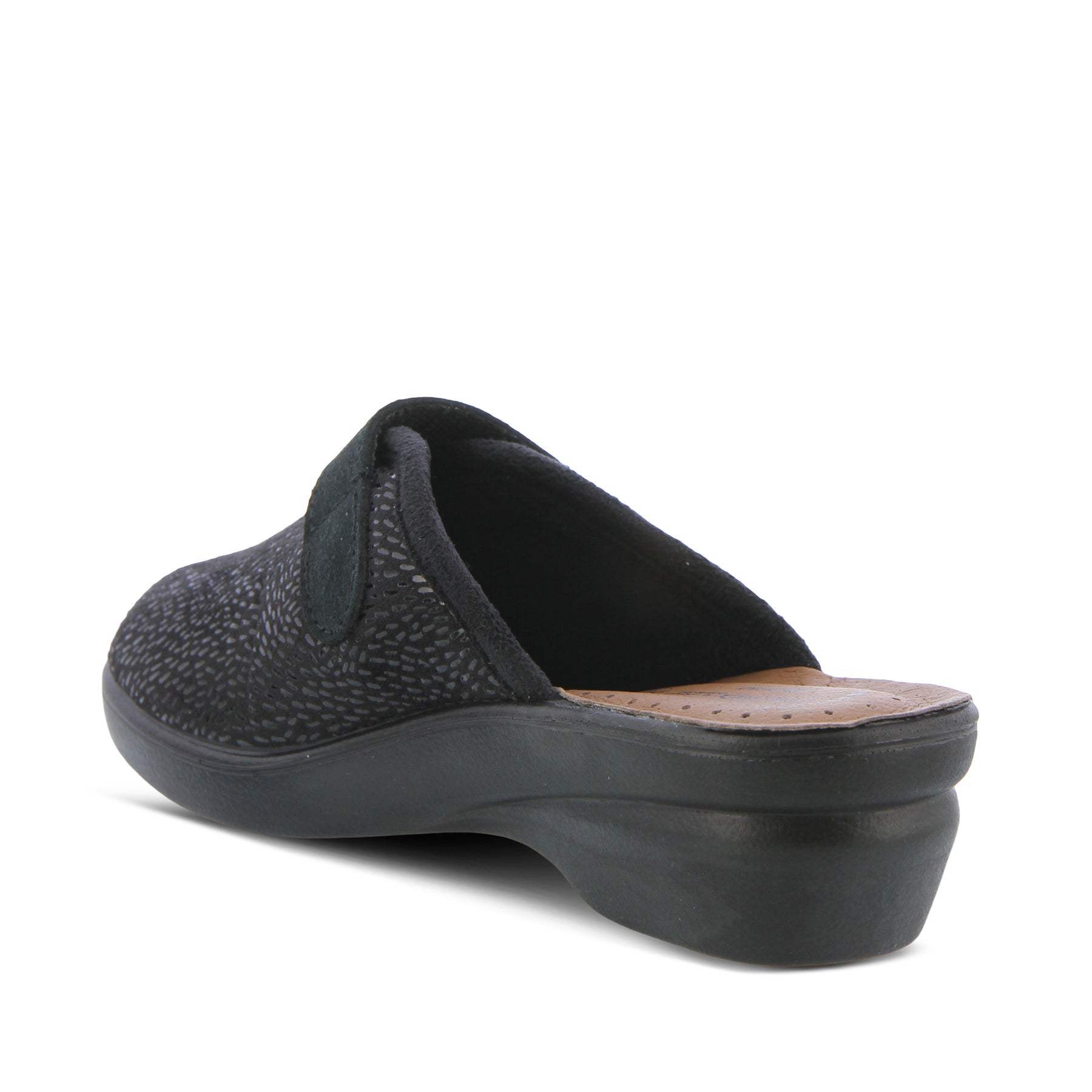 BLACK MERULA CLOG by FLEXUS – Spring Step Shoes