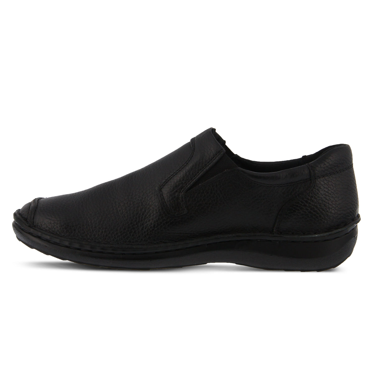 BLACK NICCOLO MEN'S SLIP-ON SHOE by SPRING STEP MEN – Spring Step Shoes