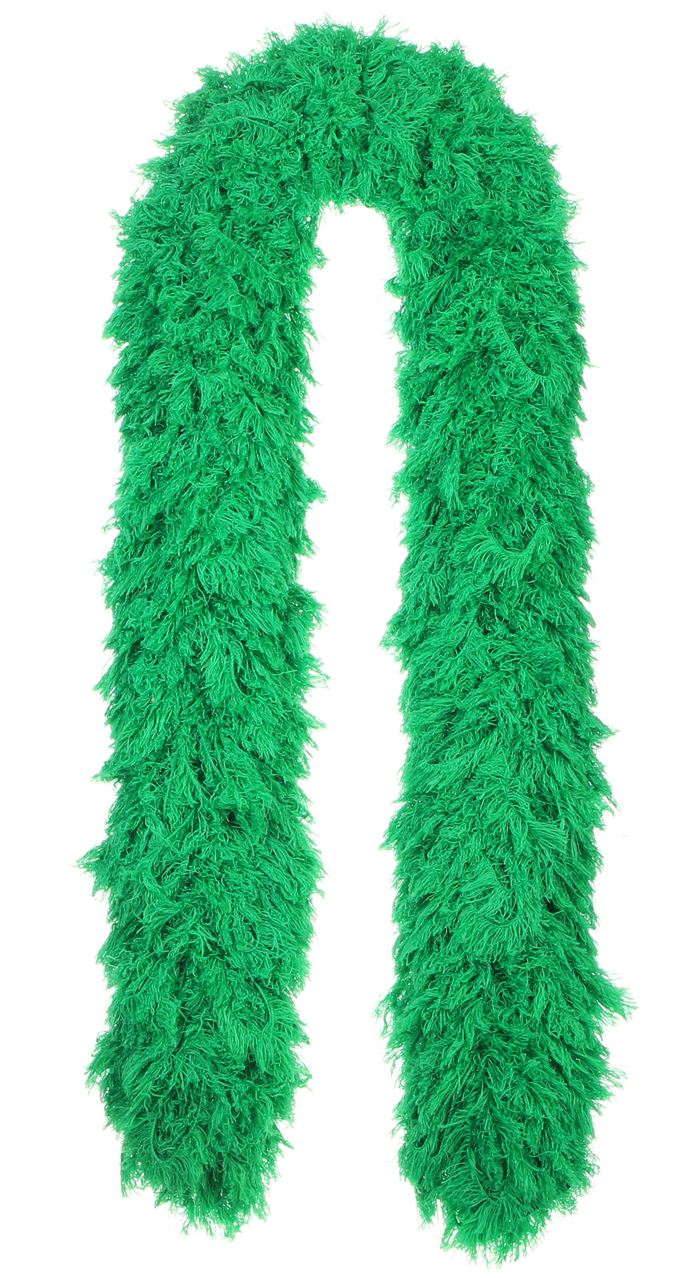 SUPER Sized Featherless Boa - Green – Happy Boa: Faux Feather Boa