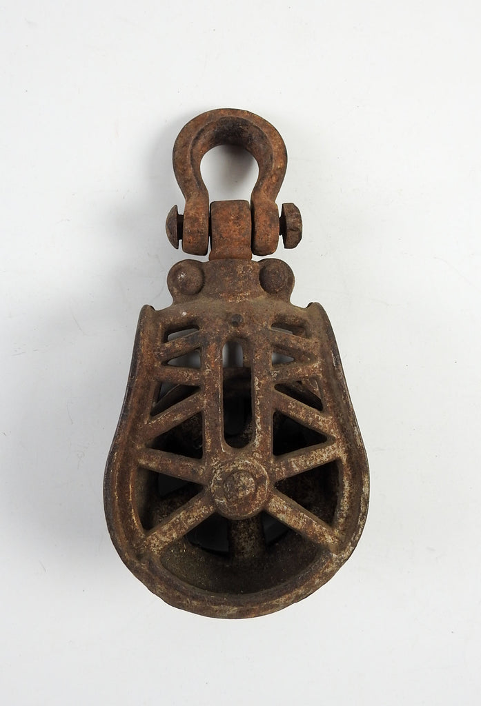 Antique Cast Iron Pulley – Artifax antiques & design