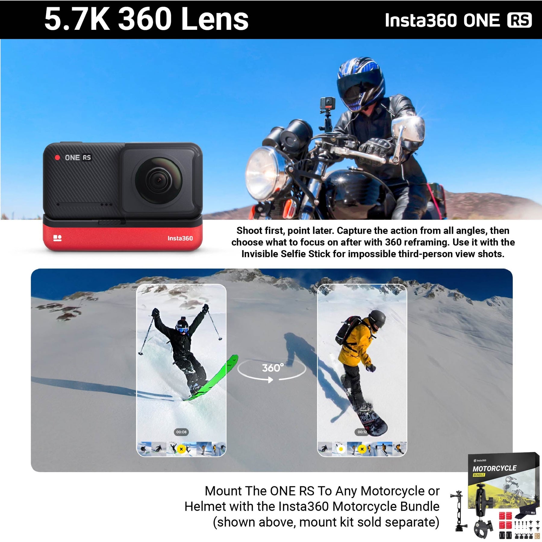 ついに再販開始！】 Insta360 One R Twin Edition ツインエディション