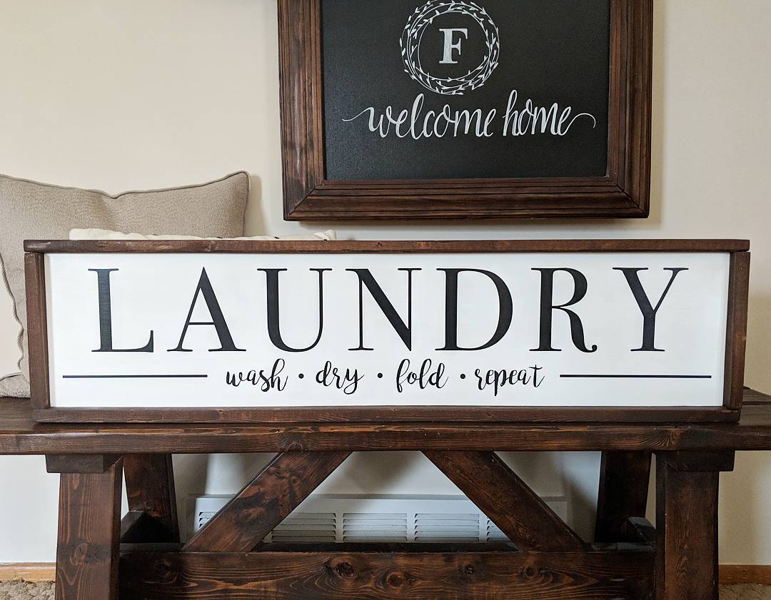 laundry signs