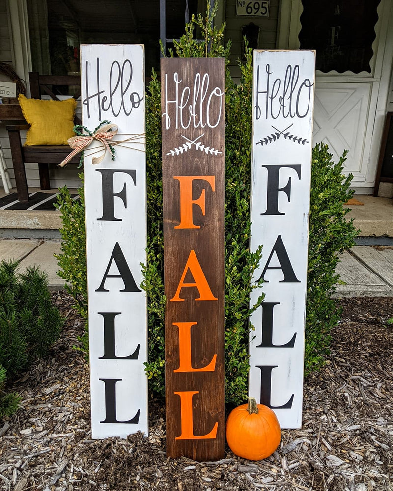 Hello Fall Porch Sign | Alex in Aurora
