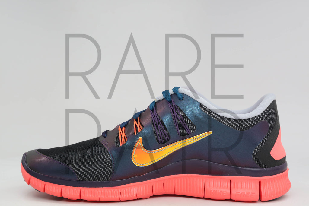 nike free 5.0 Zwart