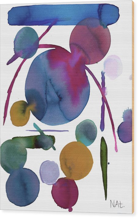 Waning Shadows 1 - Wood Print