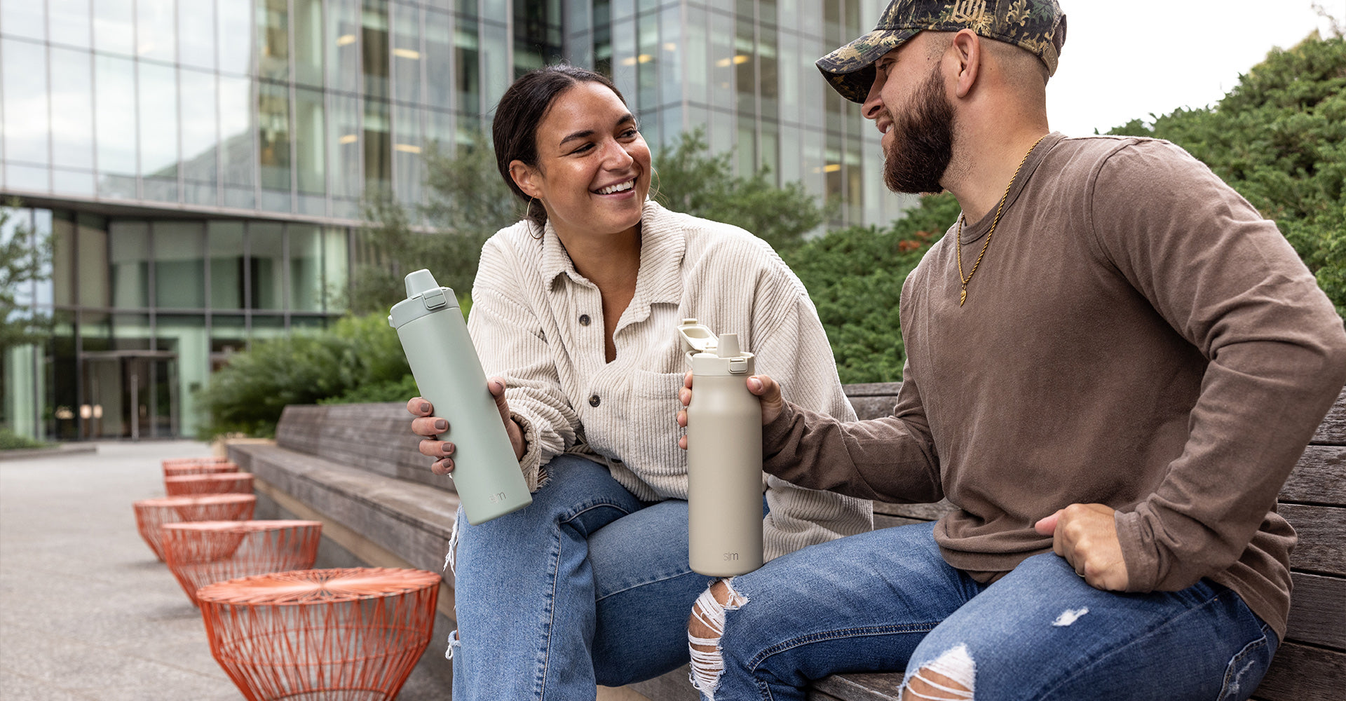  Simple Modern Filtered Water Bottle, Insulated Stainless-Steel  Carbon Filter Travel Water Bottles, Reusable for Clean Drinking Water On  The Go, Mesa Collection