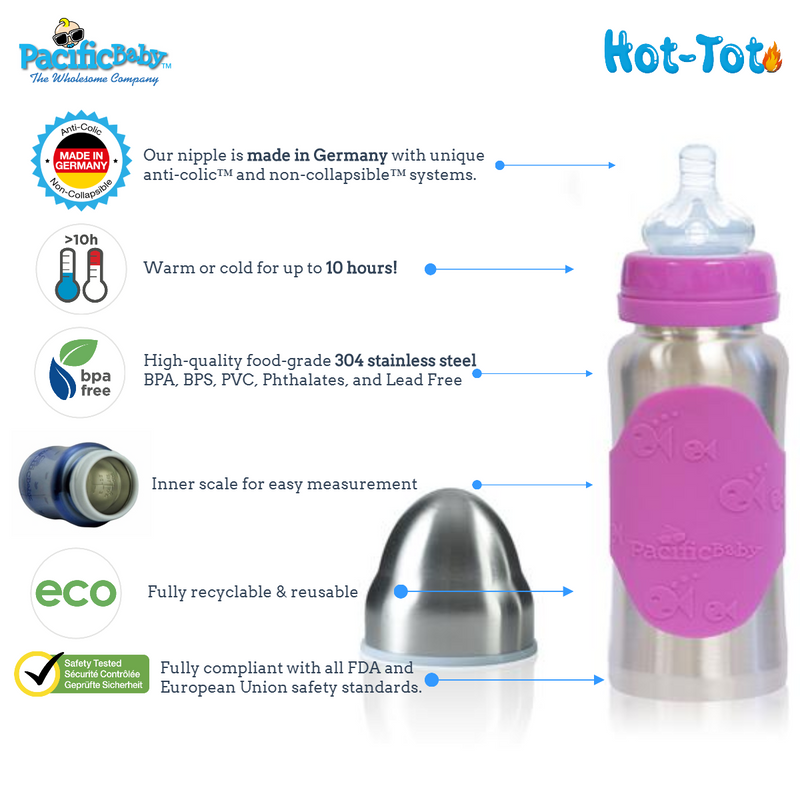 insulated feeding bottle