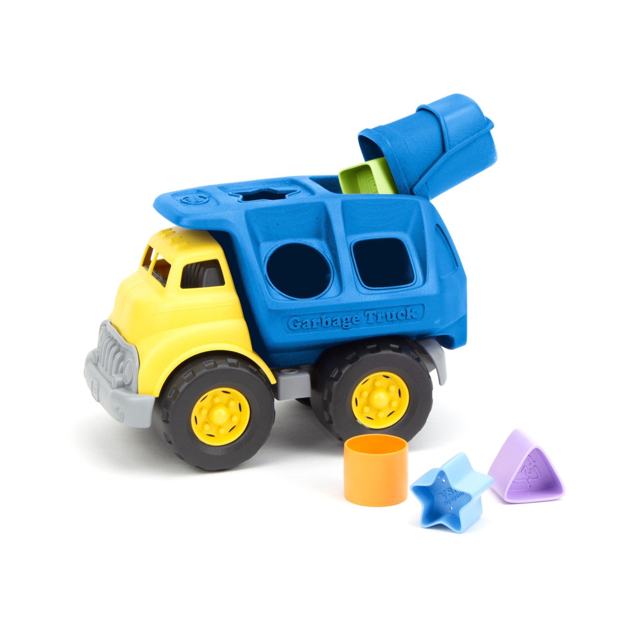 green toys blue truck