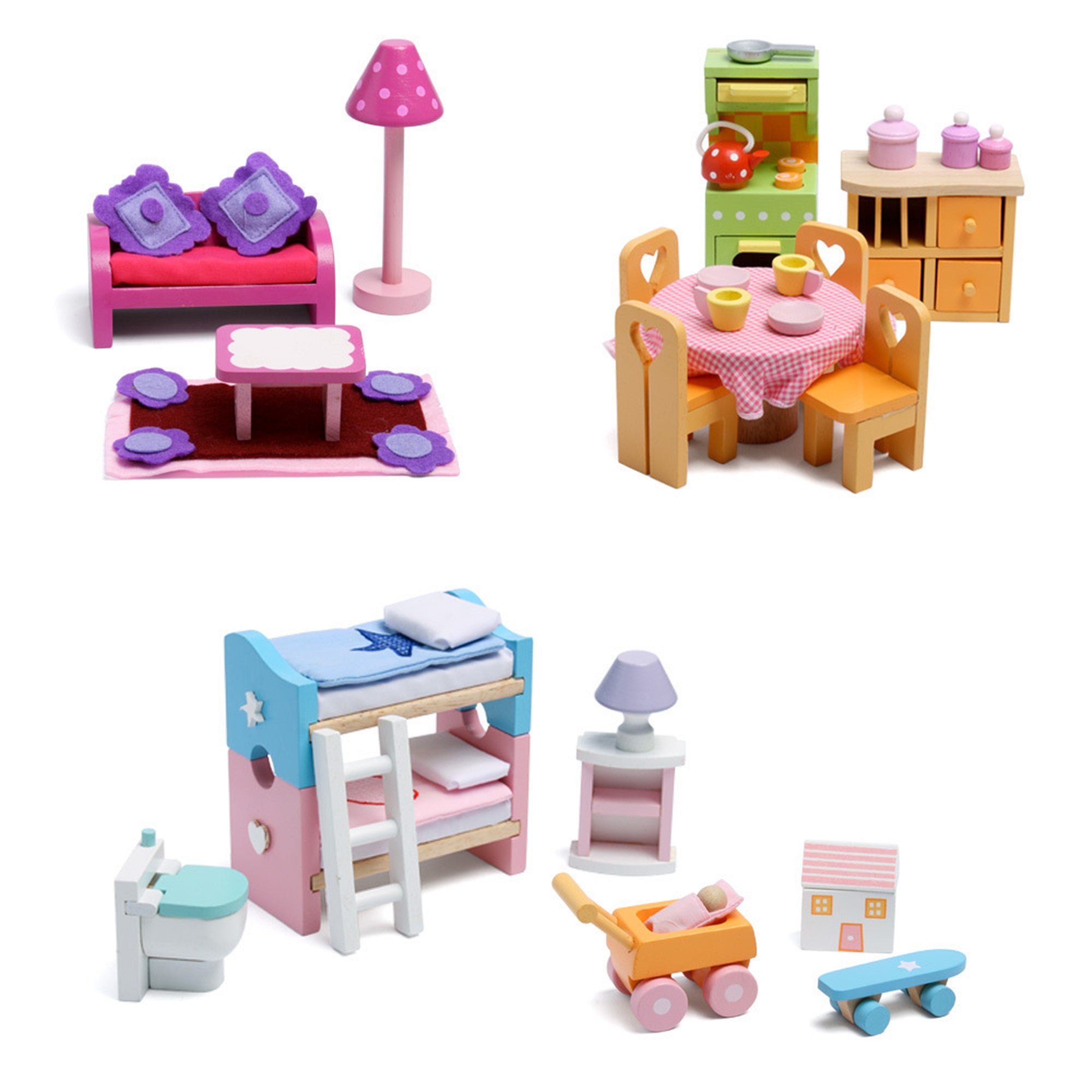 le toy van furniture set