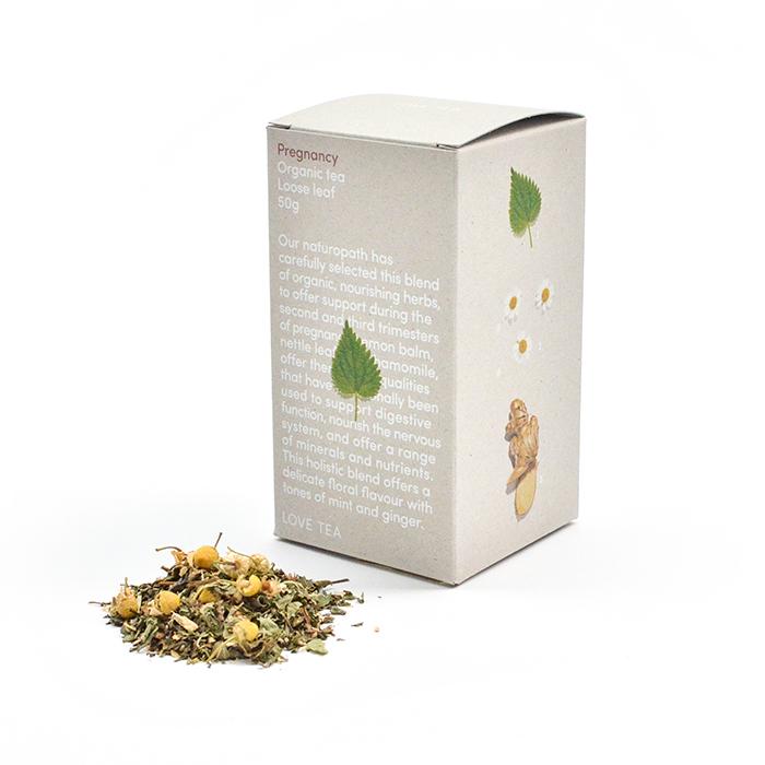 Love Chai Pregnancy Blend Loose Leaf Tea Box 50g Little Earth Nest