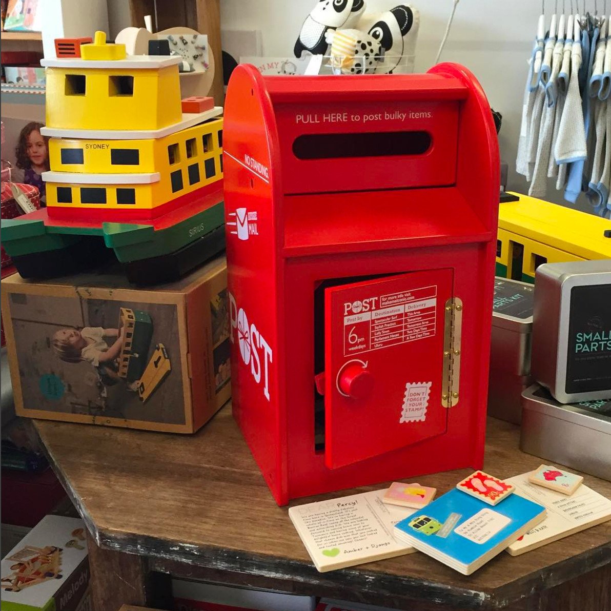 children's post box toy