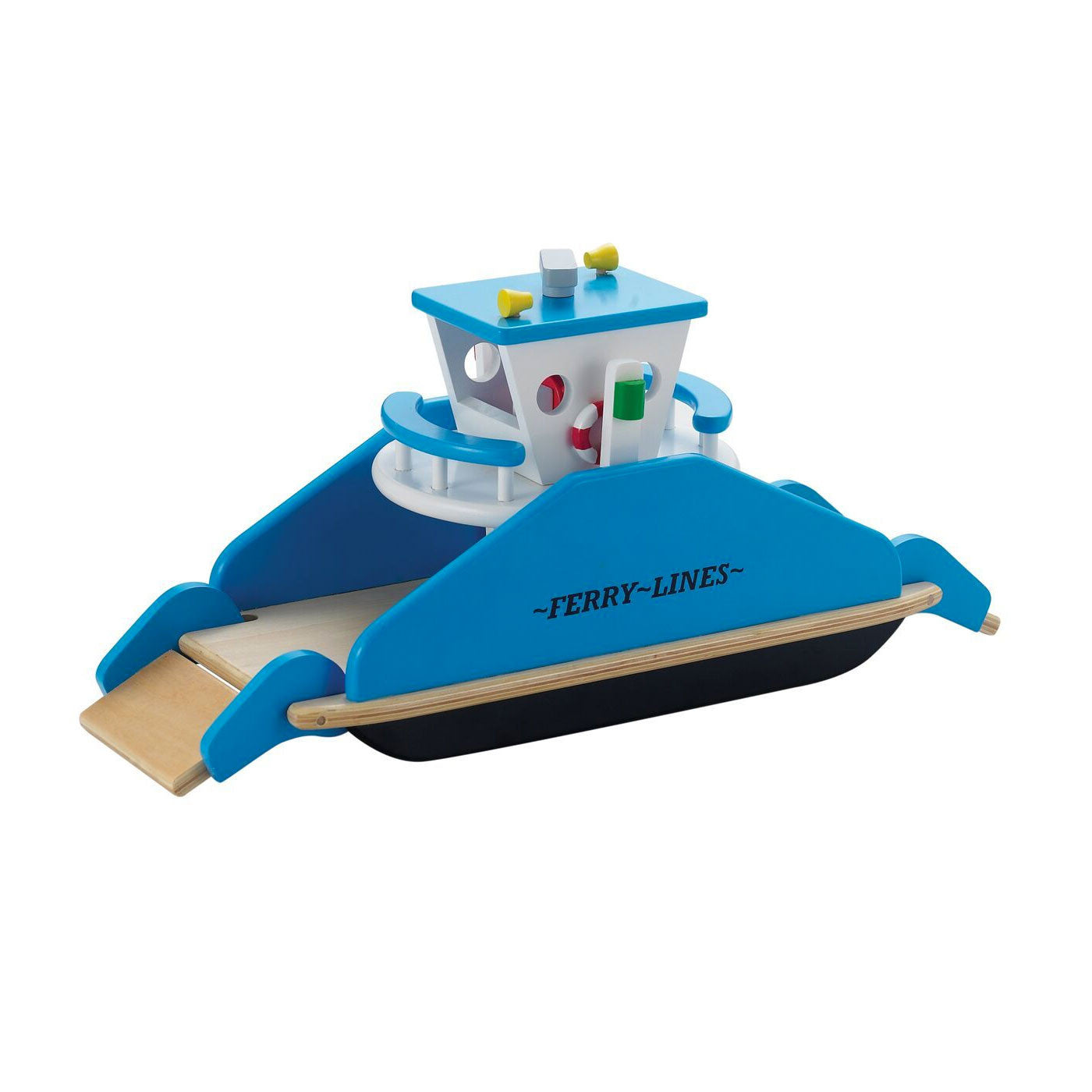 wooden ferry boat toy