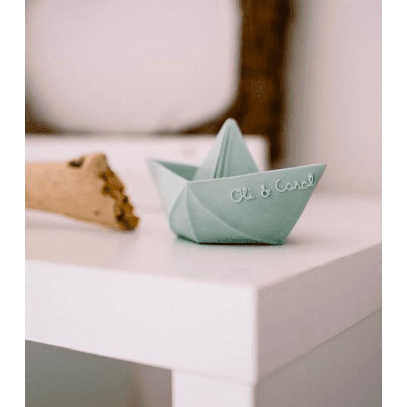 oli & carol origami boat