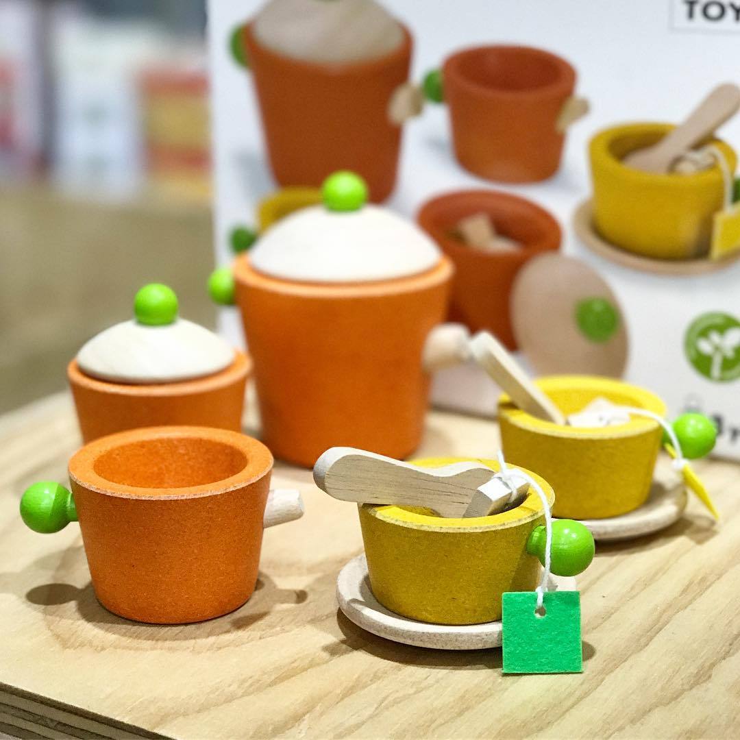 plan toys tea set