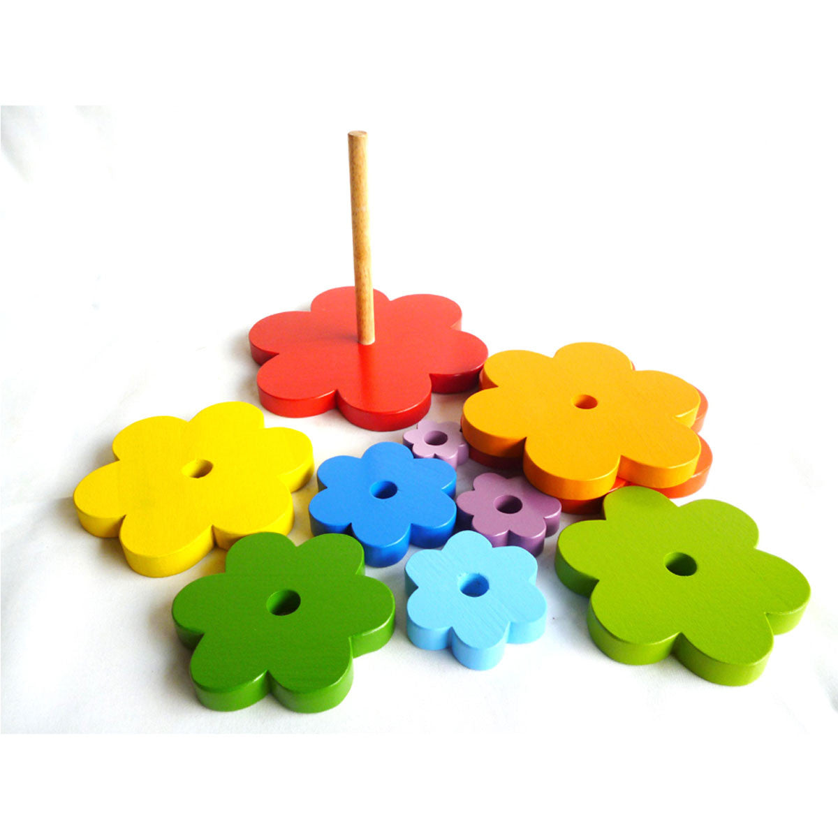 flower stacking toy