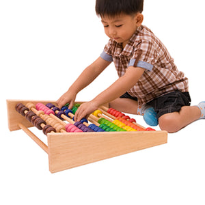 large wooden abacus