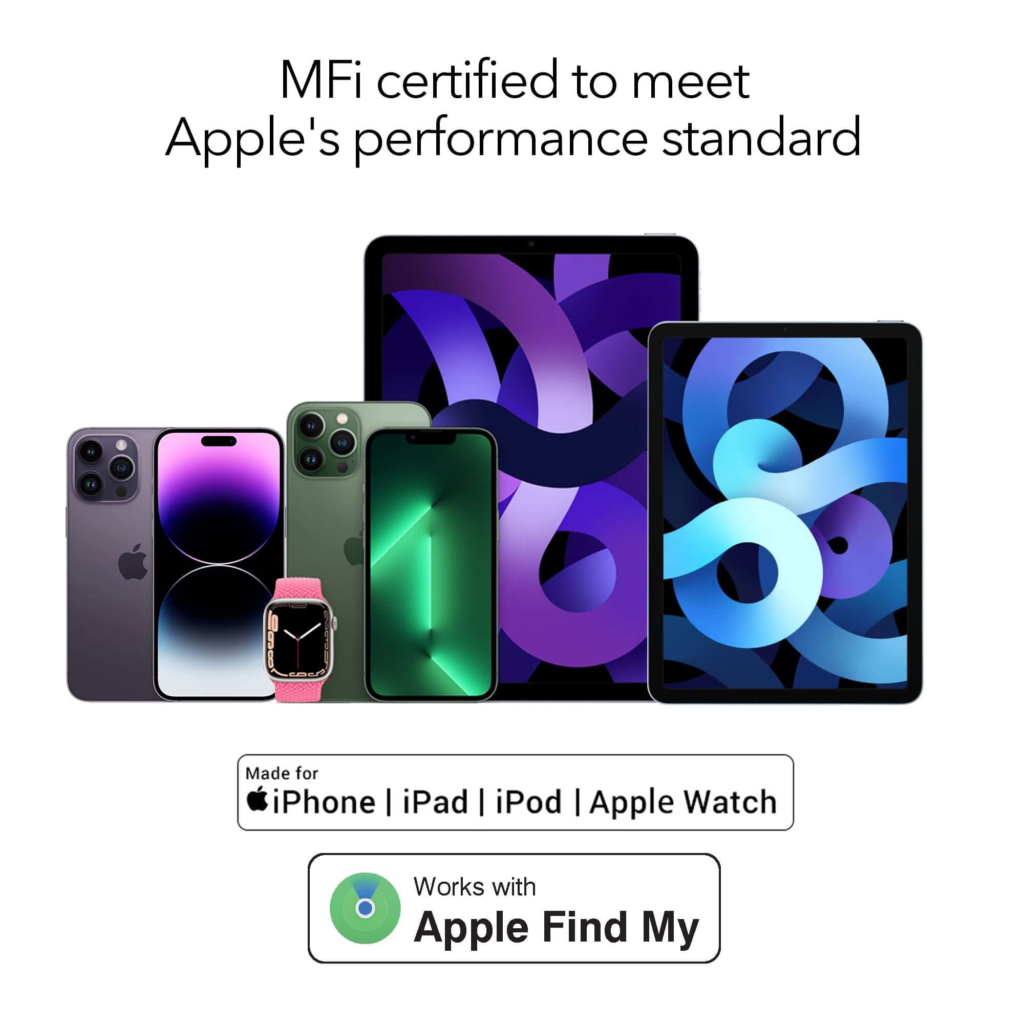 Wasserstein WTag Bluetooth Tracker - MFi Certified - Works with Apple Find My (Not Compatible with Android) - Image 8