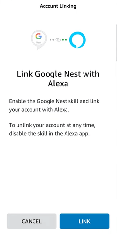 Link nest to alexa discount