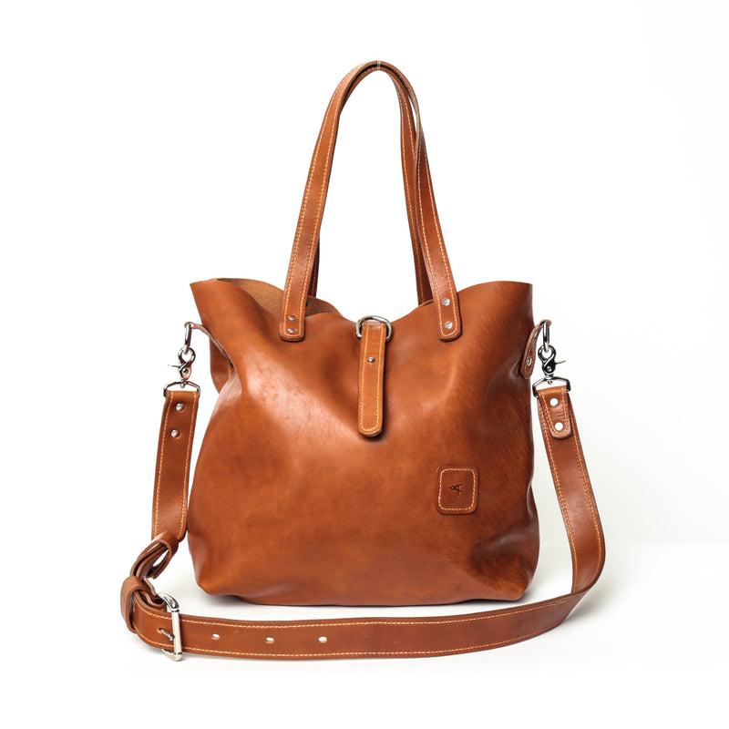 Leather Tote Bag: Handmade in USA – Slightly Alabama