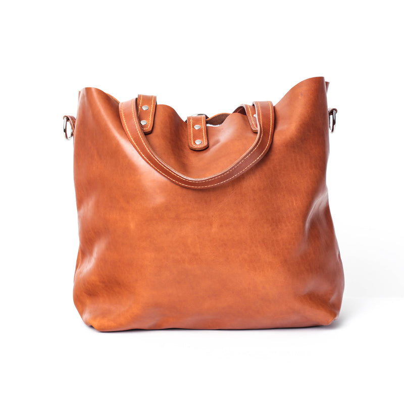 Leather Tote Bag: Handmade in USA – Slightly Alabama