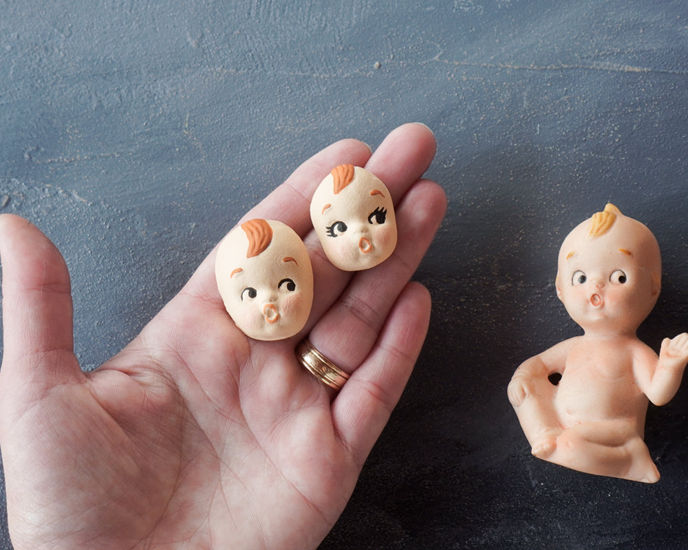 Making Clay Doll Faces from a Vintage Figurine – Smile Mercantile Craft Co.