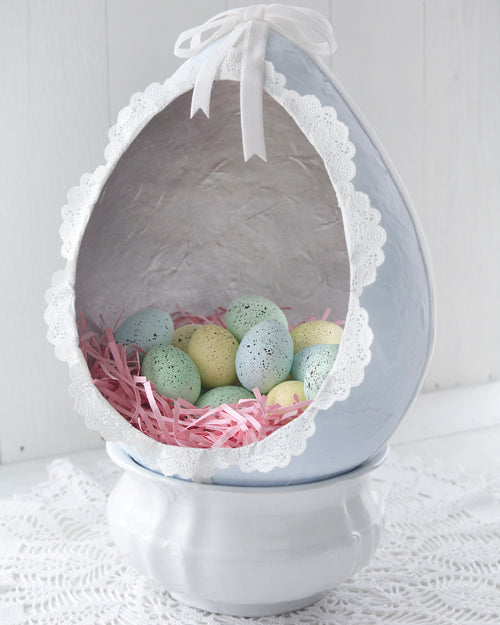 DIY Paper Mache Easter Egg Diorama - Smile Mercantile