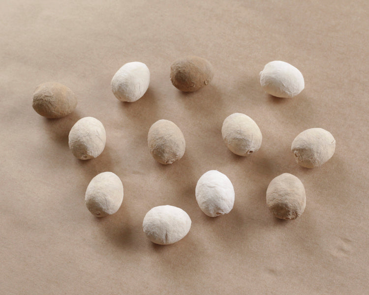 Spun Cotton Quail Egg Tutorial - Smile Mercantile