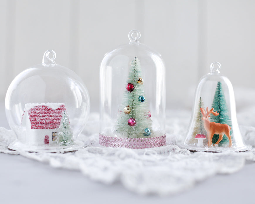 Quick and Easy DIY Snow Globe Ornament