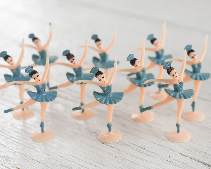 blue ballerinas