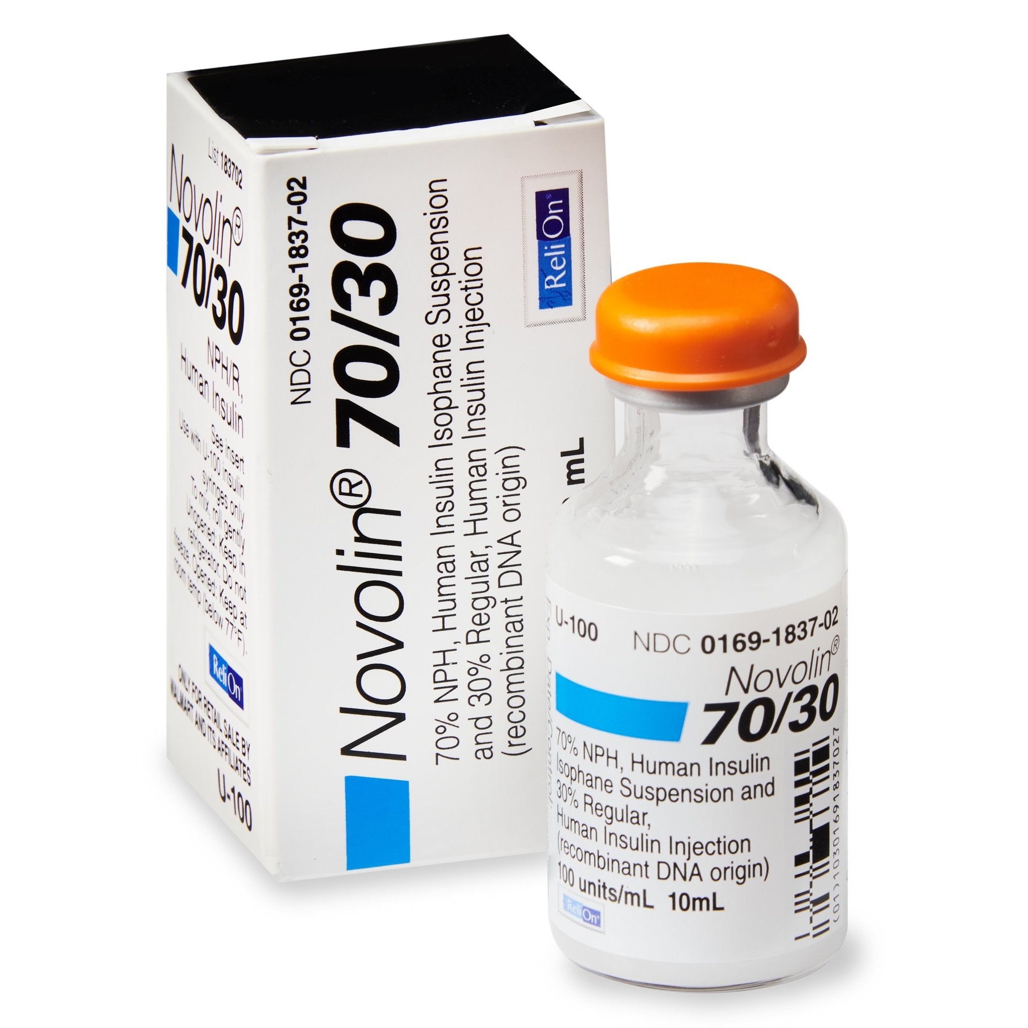 Novolin 70/30 10 ml U100 Insulin Ample Medical