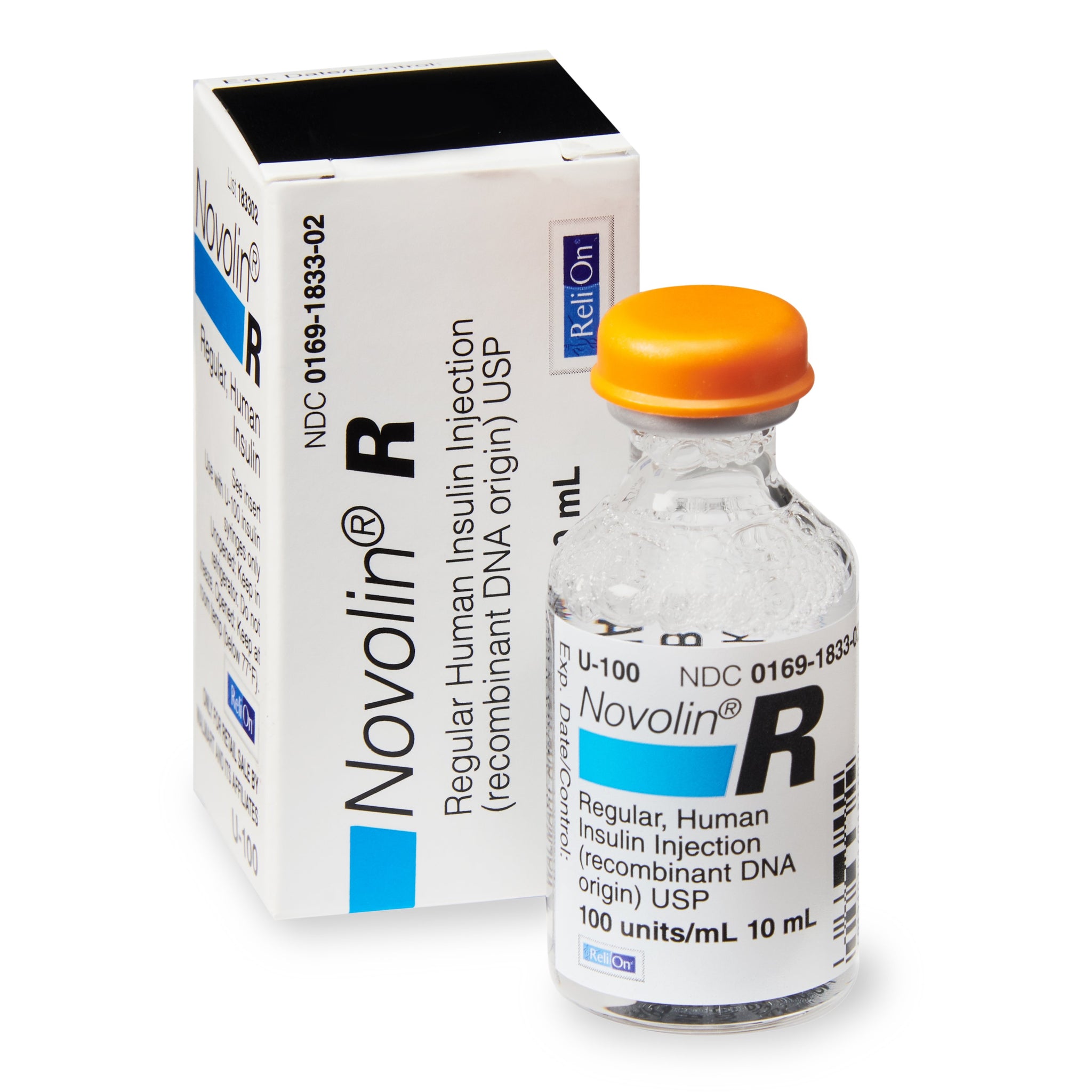 Novolin R 10 ml U100 Insulin Ample Medical