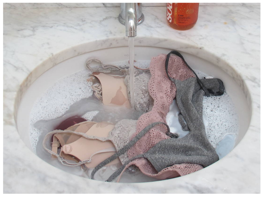 How to wash delicate bras