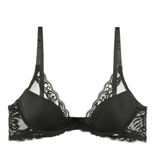 Natori Feathers Contour Plunge Bra, COCOA