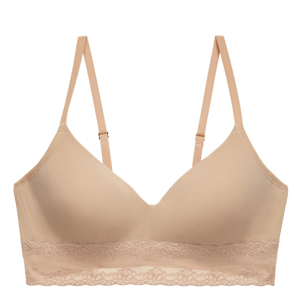 Natori Women Bliss Perfection Strapless Bra (Cafe, 34DDD) 