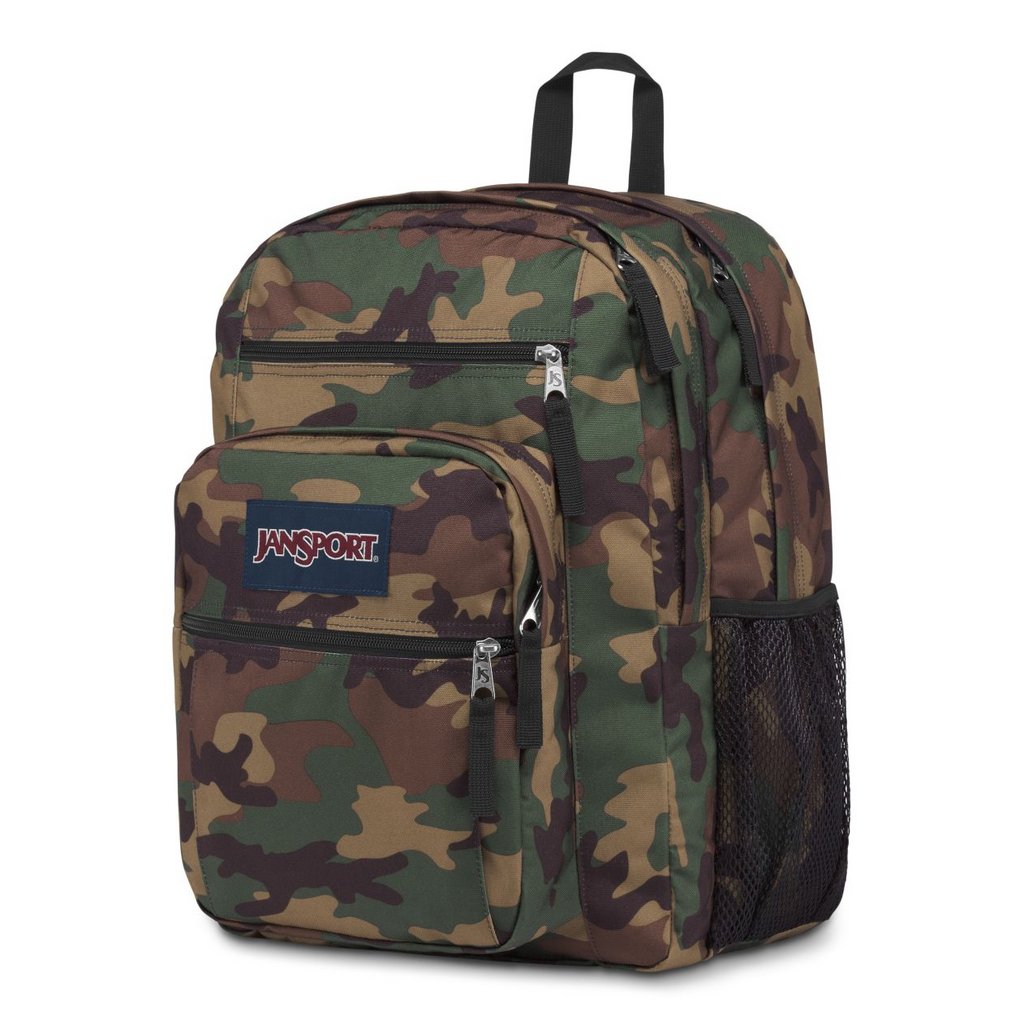 jansport big student backpack camo