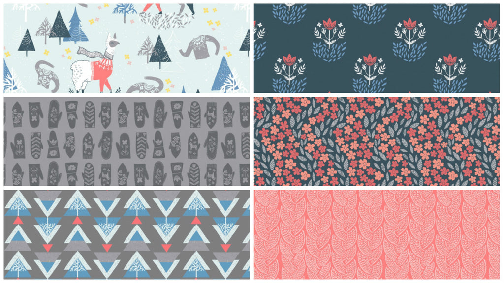 Snofall by Rae Ritchie Bundles - Zoey and Bean Fabrics - 1