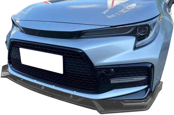 Front Lip 2014-2016 Toyota Corolla LE/L Glossy Black 3PC Front