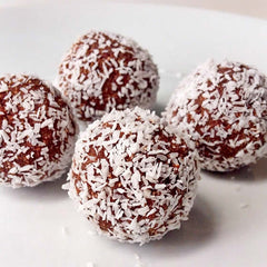 Rocky road protein truffles