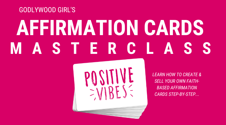 How To Create & Sell Faith-Based Affirmation Cards (Masterclass ...