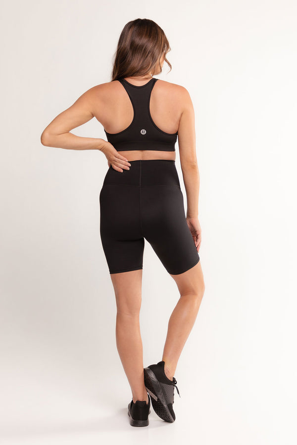 Mama Bike Shorts in Black | Maternity Shorts | Active Truth™