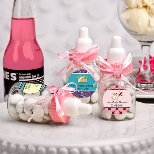 baby shower bottle favours