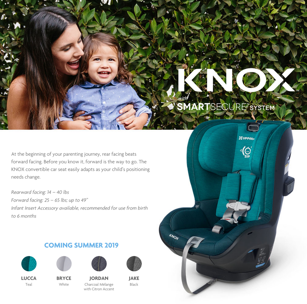 uppababy 2019 knox convertible car seat