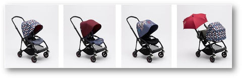 bugaboo bee 5 ruby red