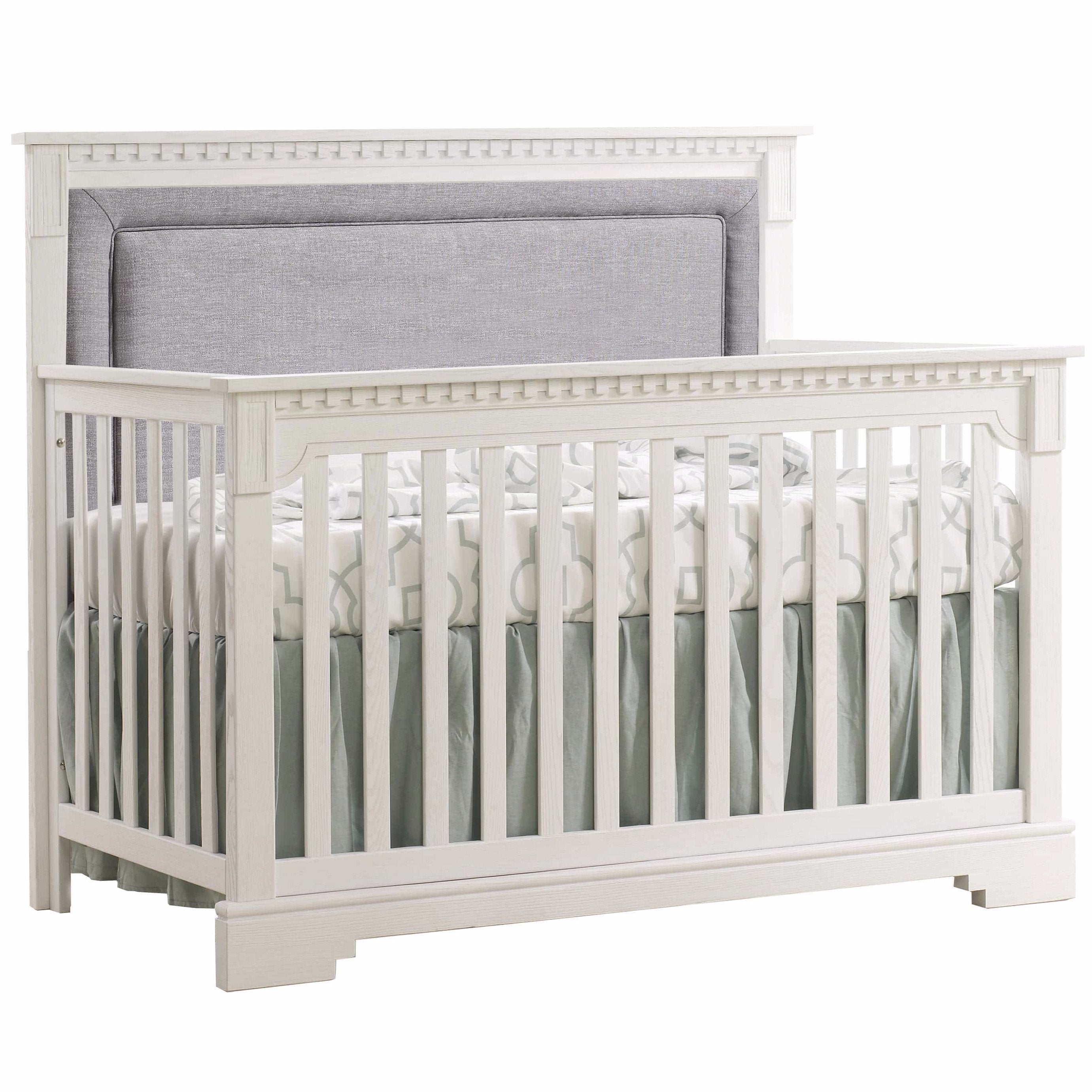 upholstered convertible crib