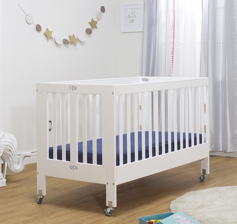 foldable full size crib