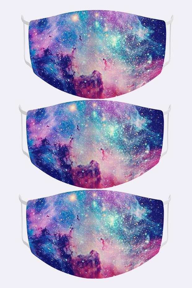 Unisex Digital Print 2 Ply Cotton Face Mask Cover