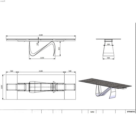 Jennifer Furniture Dining Table