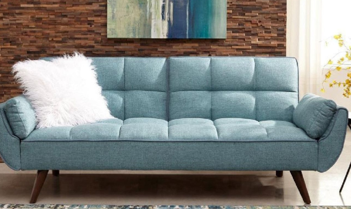 Cheyenne Sofa Bed with Pillow-Top Arms